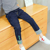 Boys Jeans 14 Years 2019 New Boys Pants Kids Jeans for Teenagers Boys Jeans Kids Cotton Casual Clothing Children Trousers 4-15Y